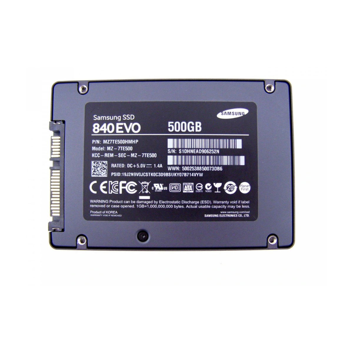 DYSK SAMSUNG 840 EVO 500GB SSD SATA MZ-7TE500