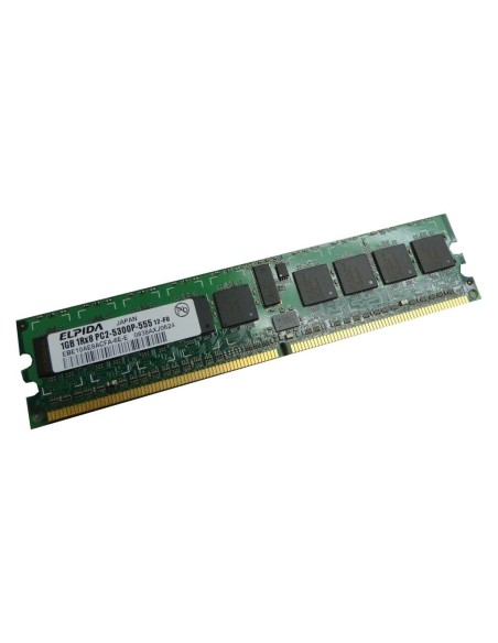 PAMIEC ELPIDA 2GB 2Rx8 PC2-5300P EBE21AE8ACWA-6E-E