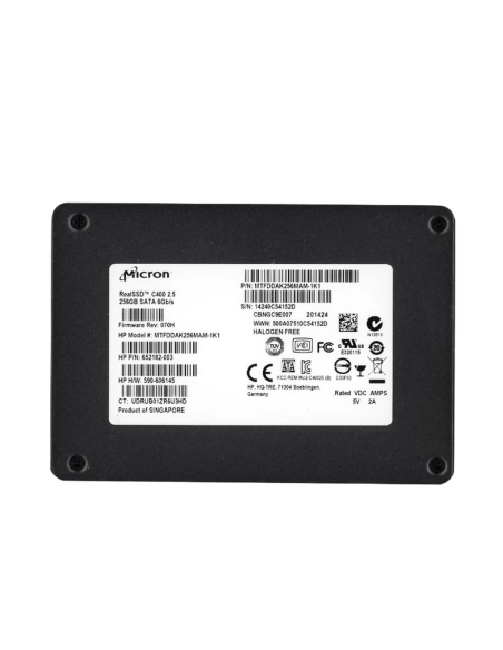 DYSK HP MICRON REALSSD C400 256GB SSD SATA III 6G 2,5 652182-003