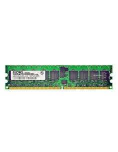 ELPIDA 1GB 1Rx4 PC2-3200R ECC EBE10RD4ABFA-4A