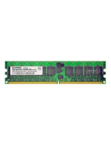 ELPIDA 1GB 1Rx4 PC2-3200R ECC EBE10RD4ABFA-4A