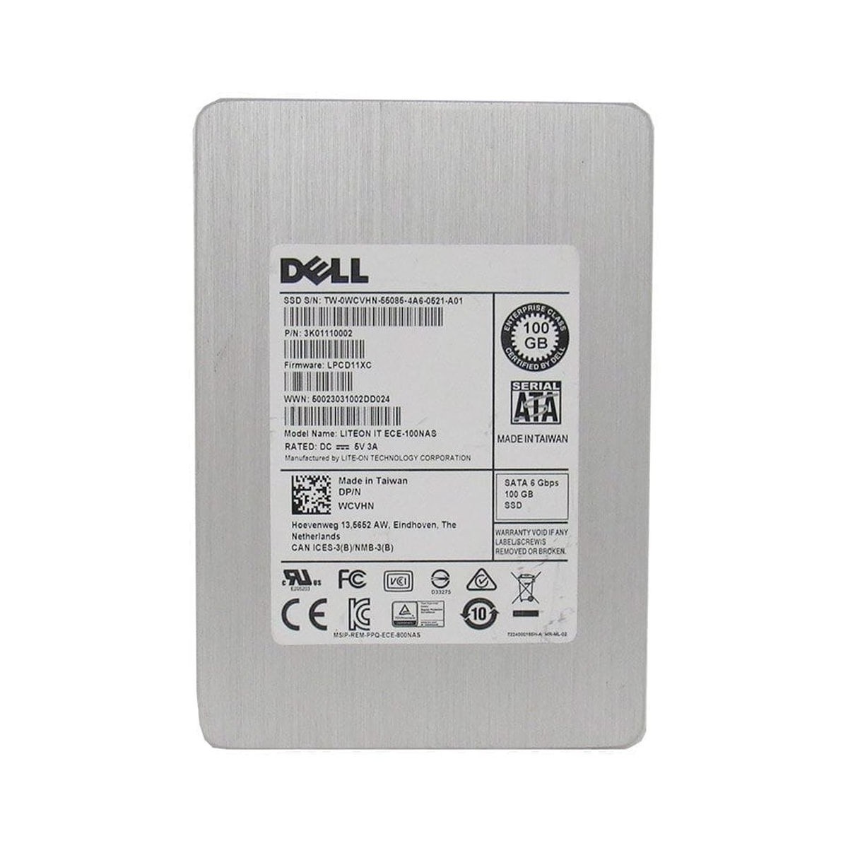 DYSK DELL LITEON 100GB SSD SATA 6G 2,5 WCVHN