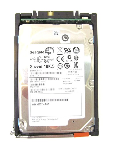 EMC 600GB SAS 10K.5 2,5 VNX RAMKA 118032757-A02
