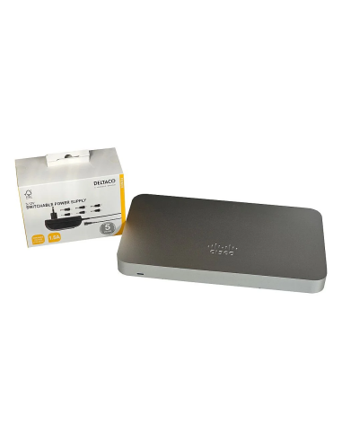 CISCO MERAKI MX64-HW CLOUD MANAGED FIREWALL 802.11ac 1xWAN 4xLAN 1GB VLAN