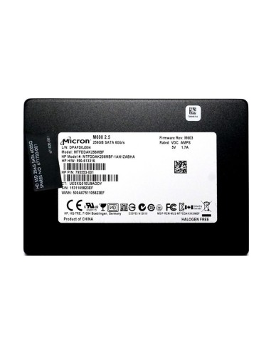DYSK HP MICRON 256GB SATA SSD 6G 2,5 795553-001