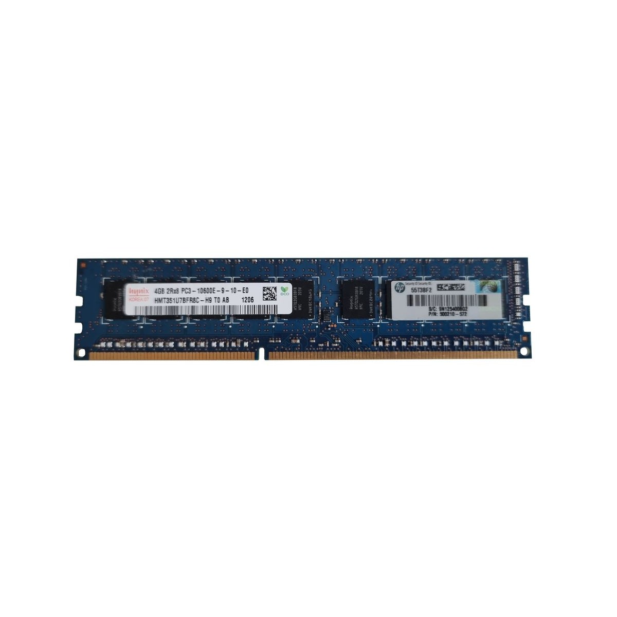 HP 4GB 2Rx8 PC3-10600E ECC UDIMM HMT351U7BFR8C-H9