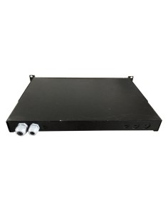 PATCH PANEL AMP 12 PORTS DUAL FIBER RACK MOUNTED 2