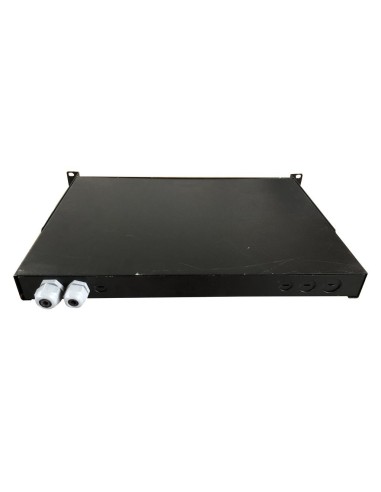 PATCH PANEL AMP 12 PORTS DUAL FIBER RACK MOUNTED