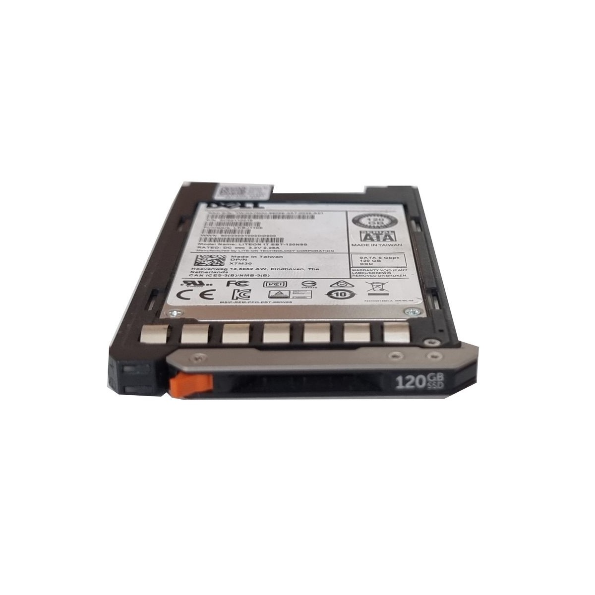 DYSK DELL LITE-ON 120GB SSD uSATA 6G 1,8' RAMKA 0JV1MV EBT-120N9S 0X7M30