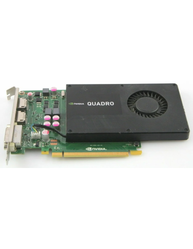 KARTA GRAFICZNA HP NVIDIA QUADRO K2000 2GB DDR5 2xDP 1xDVI PCI-E 700103-002