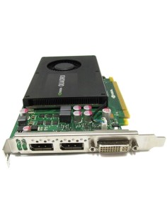 KARTA GRAFICZNA HP NVIDIA QUADRO K2000 2GB DDR5 2xDP 1xDVI PCI-E 700103-002 2