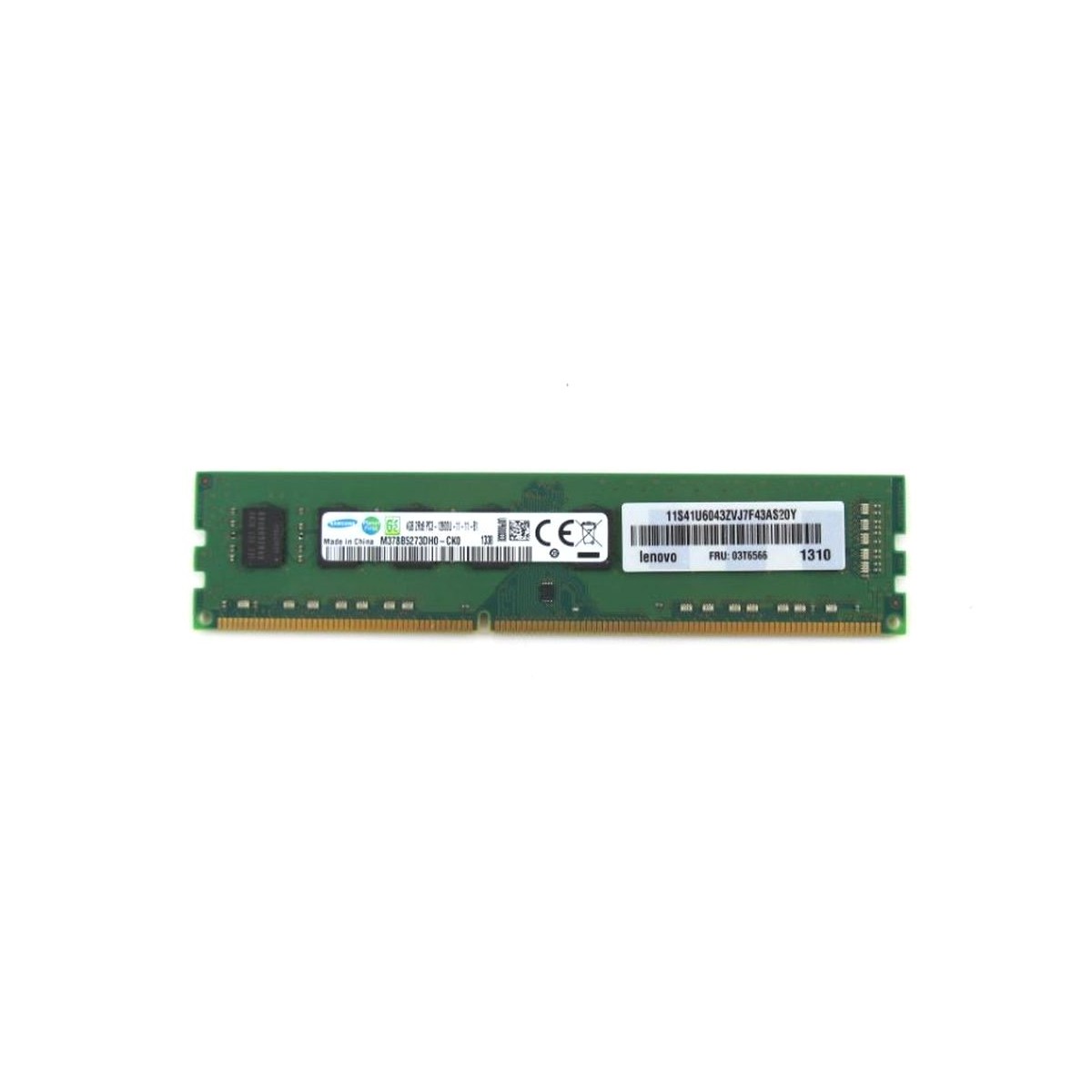 LENOVO SAMSUNG 4GB DDR3 PC3-12800U 03T6566