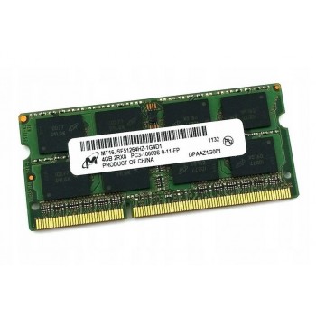 MICRON 4GB PC3-10600S SODIMM MT16JSF51264HZ-1G4D1