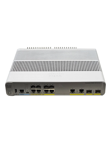 SWITCH CISCO WS-C2960CX-8PC-L 8x1GB PoE 2xSFP VLAN