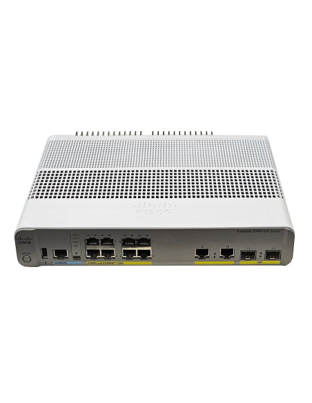 SWITCH CISCO WS-C2960CX-8PC-L 8x1GB PoE 2xSFP VLAN