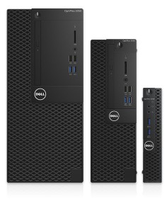 DELL OPTIPLEX 3050 MICRO 3,9 i3 8GB SSD WiFi W10 2