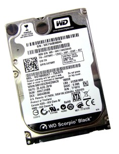 DELL WD1600BEKT 160GB SATA 7.2K 16MB 2,5 04TNHY