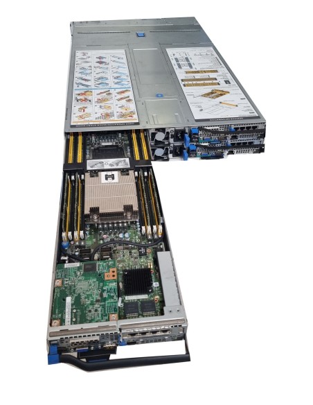 QUANTA T41S 4w1 E5x4 128GB DDR4 2x1200W 24xHDD