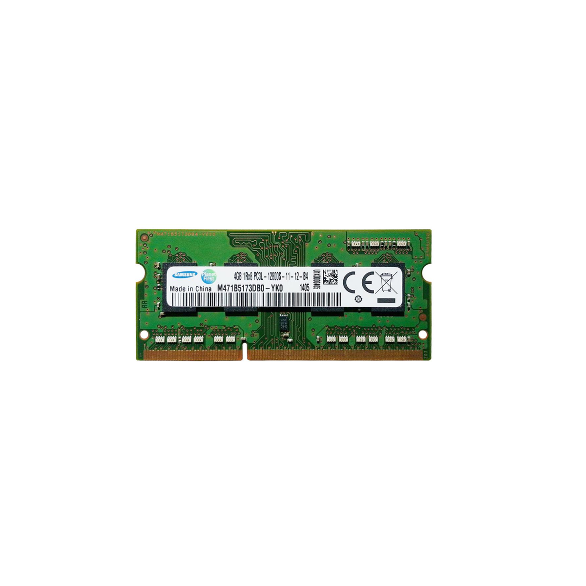 SAMSUNG 4GB SODIMM PC3L-12800S M471B5173DB0-YK0