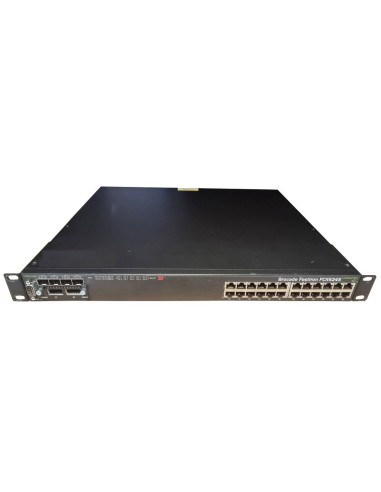 BROCADE FCX624S 24x1GB 4xSFP 2x10GB XFP USZY