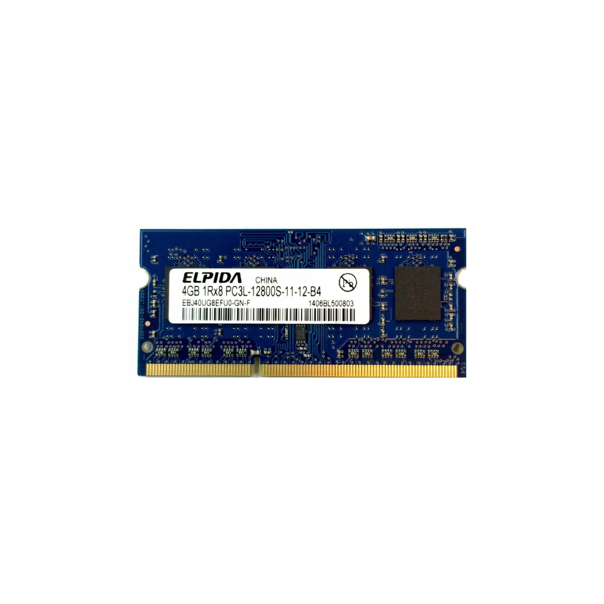 送料込・まとめ買い ELPIDA 8GB Memory Ram PC3-12800S-11-10-F3 1600MHZ 204pins  SO-DIMM（並行輸入品）