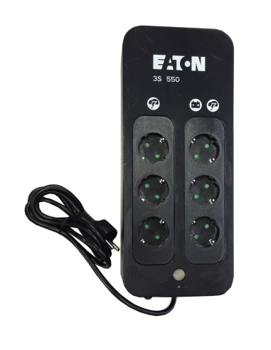 ZASILACZ UPS EATON 3S 550 6PORTS 550VA 330W BEZ AKUMULATORA