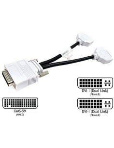 FIRMOWY ADAPTER HP DMS-59 NA 2xDVI 338285-009