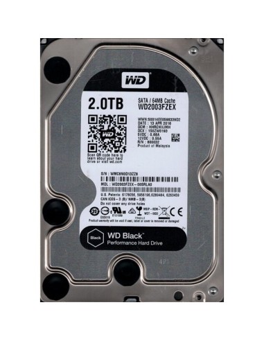DYSK WD BLACK 2TB SATA 7.2K 6G 3,5 WD2003FZEX