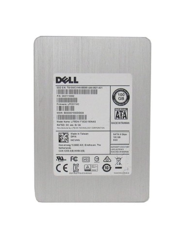 DYSK DELL LITE-ON 100GB SSD SATA 6G 2,5 MLC ECE-100NAS WCVHN