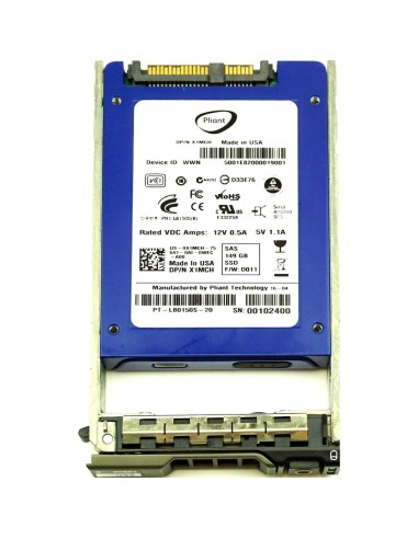 DYSK DELL PLIANT 149GB SSD SAS 3G 2,5 RAMKA X1MCH