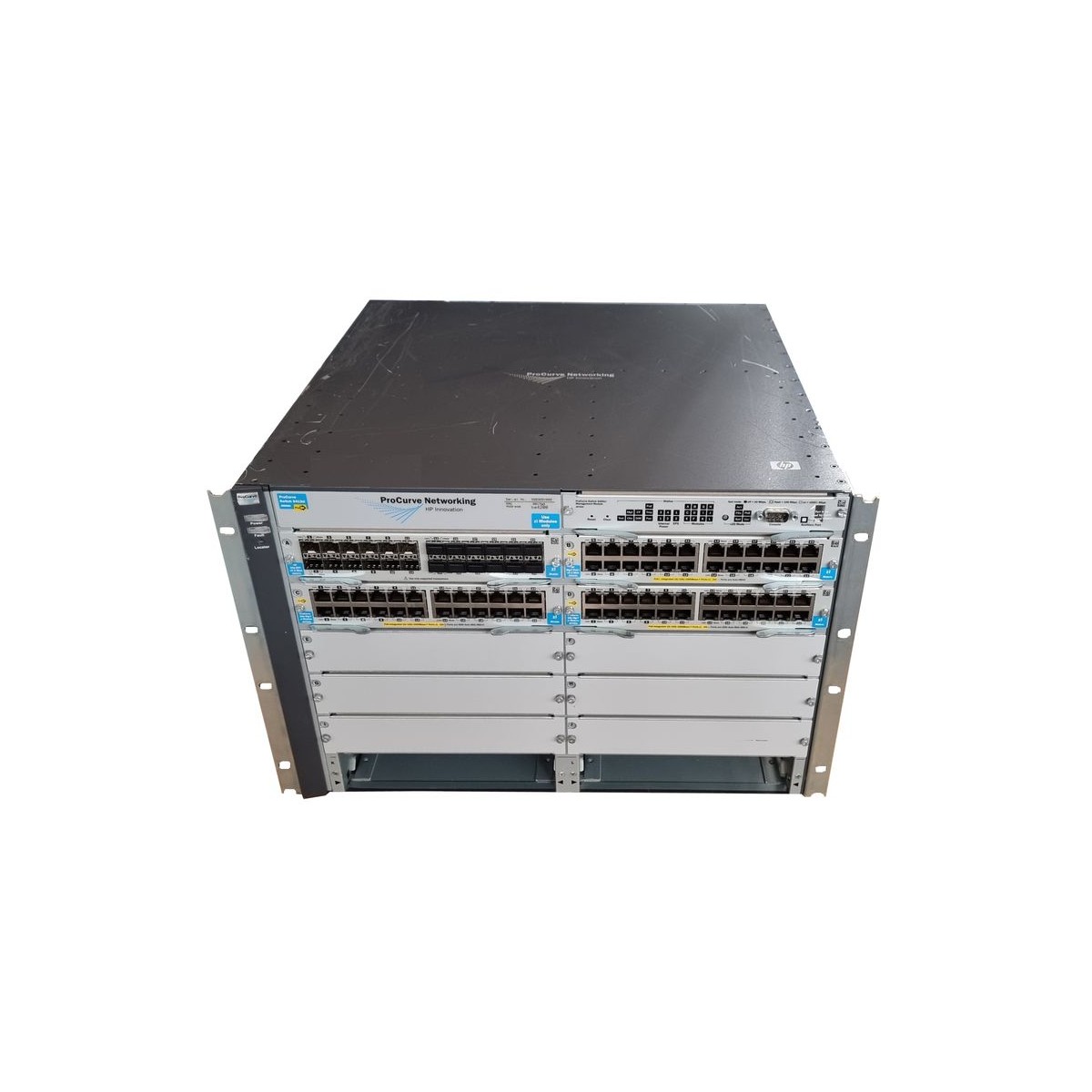 HP 5412zl 2xJ8702A 1xJ9537A J9534A 72x1GB PoE+