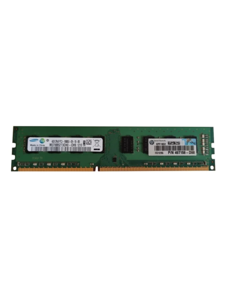 HP HYNIX 4GB DDR3 PC3-10600U 1333Mhz 497158-D88