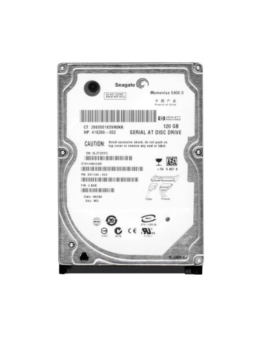 DYSK HP SEAGATE 120GB SATA 5.4K 2,5 418266-002