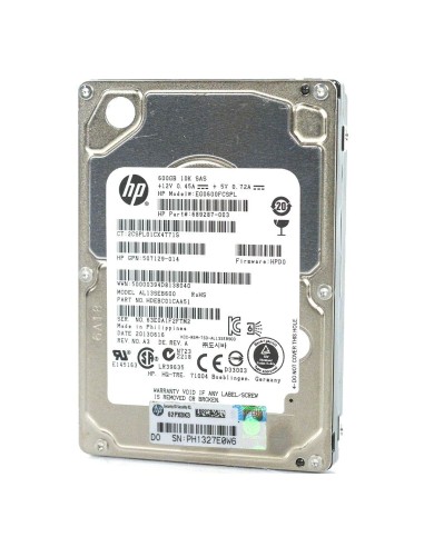 DYSK HP 600GB SAS 10K 6G EG0600FCSPL 689287-003