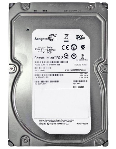 DYSK SEAGATE 2TB SAS 7.2K G6 3,5 ST32000645SS