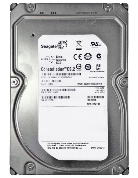 DYSK SEAGATE 2TB SAS 7.2K G6 3,5 ST32000645SS