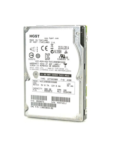 DYSK EMC HGST 900GB SAS 6G 10K 2,5 118033034-02