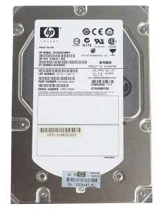 HP 450GB SAS EF0450FARMV 15K 6G 3,5 516810-002