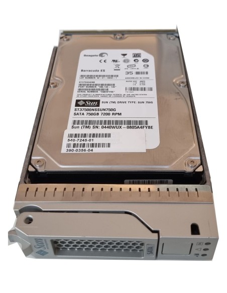 SEAGATE SUN 750GB SATA 7.2K 3,5 RAMKA ST3750640NS