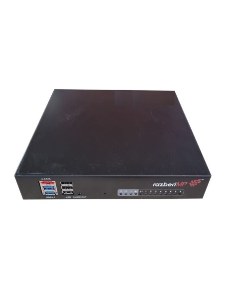 SWITCH RAZBERI MP 8x10/100 PoE 1x HDMI 2x eSATA