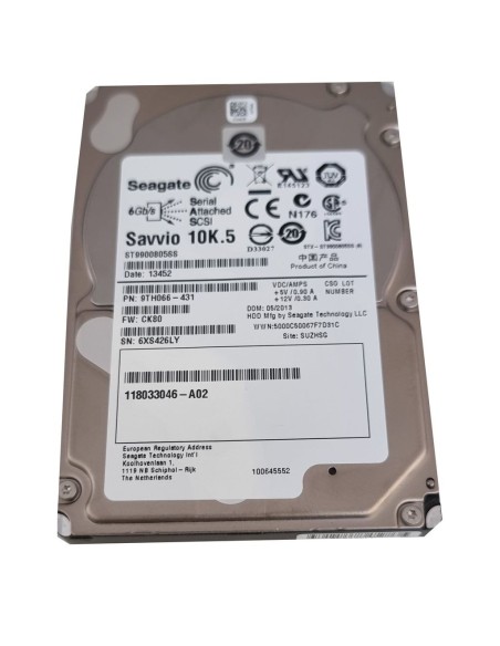 SEAGATE EMC 900GB SAS 10K 6G 2,5 ST9900805SS