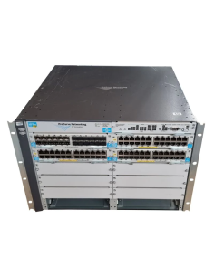 HP 5412zl 2xJ8702A 1xJ9537A J9534A 72x1GB PoE+