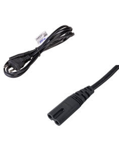 KABEL ZASILAJĄCY AKYGA 2PIN AK-RD-01A 1.5M LAPTOP ZASILACZ MAGNETOFON