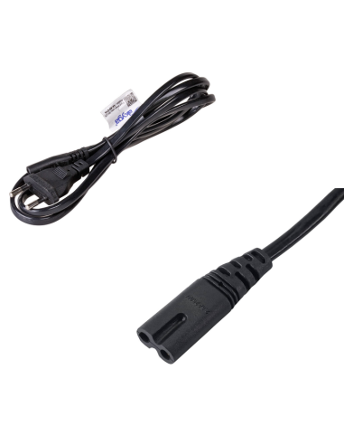 KABEL ZASILAJĄCY AKYGA 2PIN AK-RD-01A 1.5M LAPTOP ZASILACZ MAGNETOFON