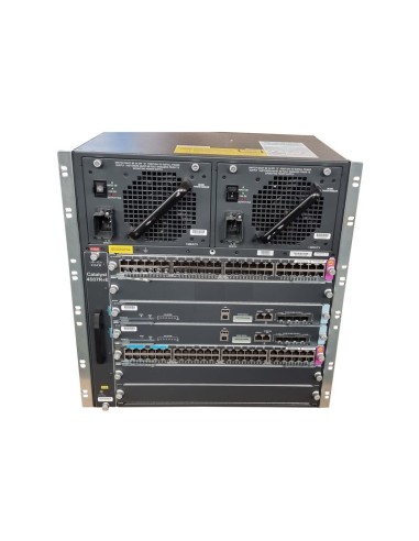 CISCO WS-4507R+E 96x1GB 12x10GB 8xSFP 2x1300W
