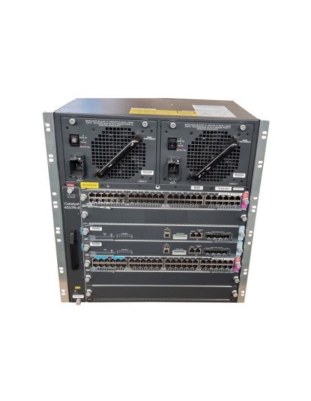 CISCO WS-4507R+E 96x1GB 12x10GB 8xSFP 2x1300W