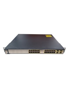 CISCO WS-C3750G-24TS-S1U 24x1GB 4xSFP 2xSTACK