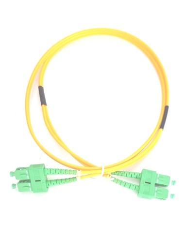 PATCHCORD ŚWIATŁOWÓD SC/SC DUPLEX SINGLEMODE 1M