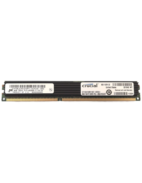 CRUCIAL MICRON 8GB 2Rx4 PC3-8500R ECC REG CT102472BV1067