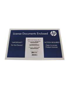 HP INSIGHT CONTROL ENVIRONMENT 1 YEAR 24x7 SUPPORT